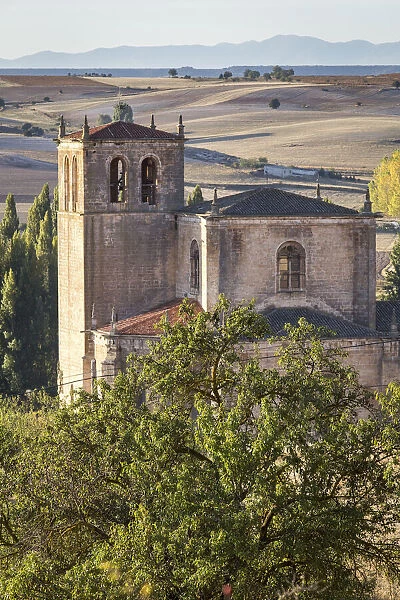 Spain, Castile and Leon, Burgos, Penaranda de Duero, Santa Anna church
