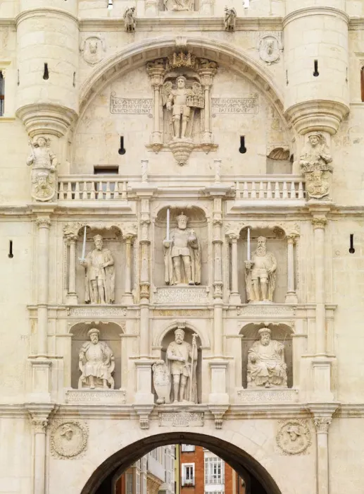 Framed Print : Spain, Castile and Leon, Burgos, Santa Maria Gateway Framed Print : Spain, Castile and Leon, Burgos, Santa Maria Gateway