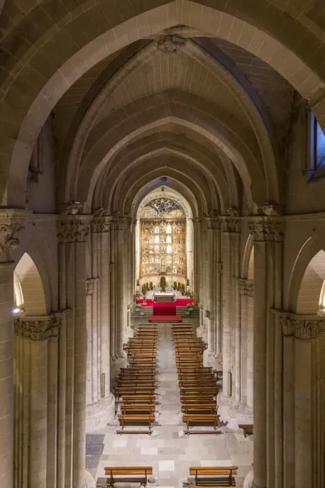 Framed Print : Spain, Castile and Leon, Salamanca, Cathedral, The central nave of the Old Cathedral Framed Print : Spain, Castile and Leon, Salamanca, Cathedral, The central nave of the Old Cathedral