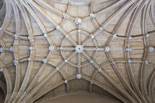 Spain, Castile and Leon, Salamanca, San Esteban monastery, Vault of one of the rooms