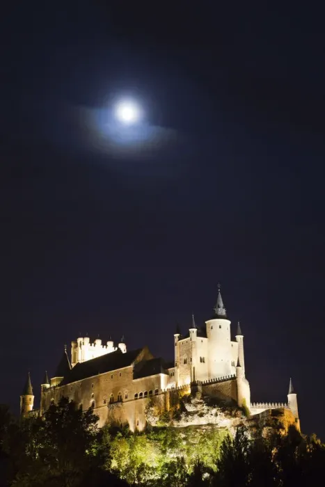 Framed Print : Spain, Castilla y Leon Region, Segovia Province, Segovia, The Alcazar