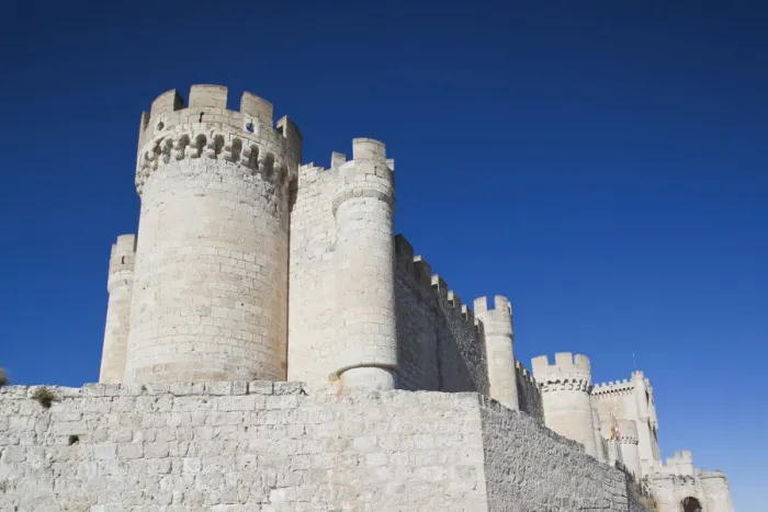 Framed Print : Spain, Castilla y Leon Region, Valladolid Province, Penafiel, Castillo Penafiel, contains Framed Print : Spain, Castilla y Leon Region, Valladolid Province, Penafiel, Castillo Penafiel, contains