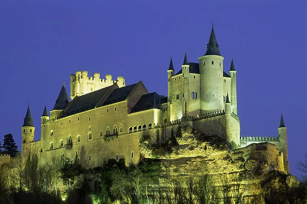Spain, Castilla y Leon, Segovia, Alcazar