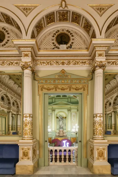 Framed Print : Spain, Catalonia, Barcelona, Liceu, The Mirrors Room Framed Print : Spain, Catalonia, Barcelona, Liceu, The Mirrors Room