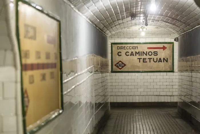 Framed Print : Spain, Comunidad de Madrid, An isle of the Chamberai Metro Station Framed Print : Spain, Comunidad de Madrid, An isle of the Chamberai Metro Station
