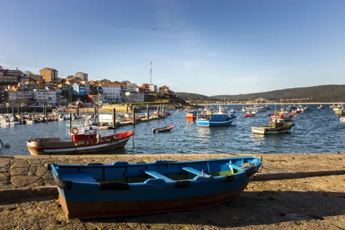 Framed Print : Spain, Galicia, Costa da Morte, Finisterre, Port of Finisterre Framed Print : Spain, Galicia, Costa da Morte, Finisterre, Port of Finisterre