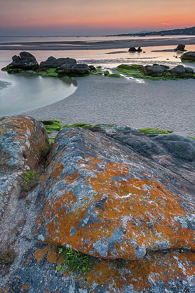 Spain, Galicia, Praia de Carnota, beach near Carnota village