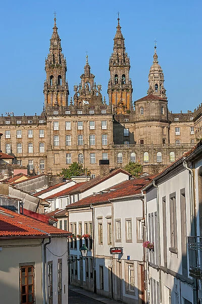 Spain, Galicia, Santiago de Compostela town, End point of the Way of St. James