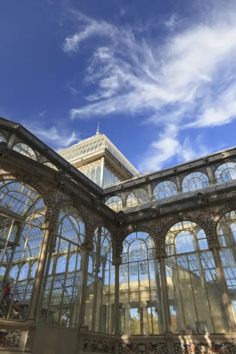 Framed Print : Spain, Madrid, Buon Retiro Park (Parque del Buen Retiro), Crystal Palace Framed Print : Spain, Madrid, Buon Retiro Park (Parque del Buen Retiro), Crystal Palace