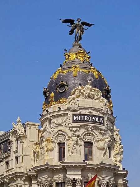 Spain, Madrid, The Metropolis Building