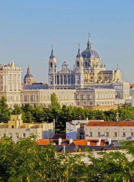 Framed Print : Spain, Madrid, View of the Cathedral of Saint Mary the Royal of La Almudena Framed Print : Spain, Madrid, View of the Cathedral of Saint Mary the Royal of La Almudena
