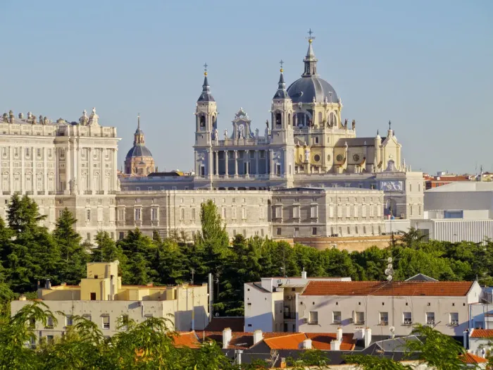 Framed Print : Spain, Madrid, View of the Cathedral of Saint Mary the Royal of La Almudena Framed Print : Spain, Madrid, View of the Cathedral of Saint Mary the Royal of La Almudena