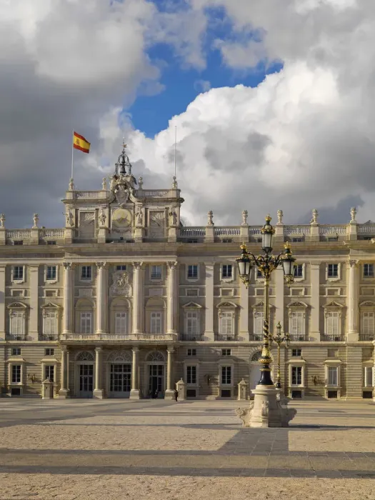 Framed Print : Spain, Madrid, View of the Royal Palace of Madrid Framed Print : Spain, Madrid, View of the Royal Palace of Madrid