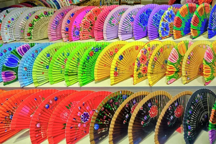 Framed Print : Spanish handheld fans. Seville, Andalusia. Spain Framed Print : Spanish handheld fans. Seville, Andalusia. Spain