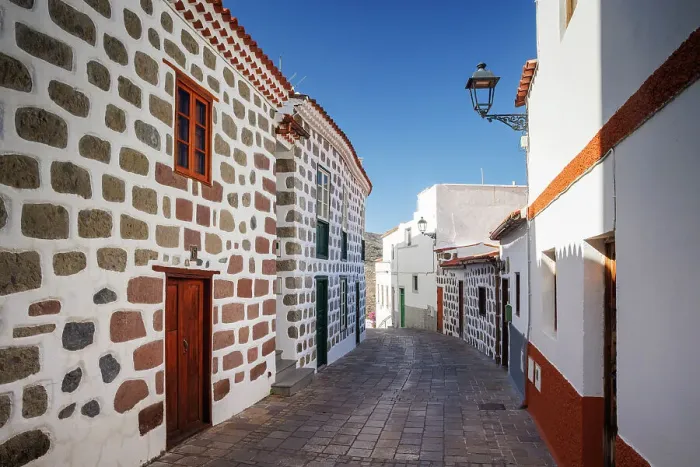 Framed Print : Spectacular streets in Tejeda town, Central Gran Canaria, Canary Islands, Spain Framed Print : Spectacular streets in Tejeda town, Central Gran Canaria, Canary Islands, Spain