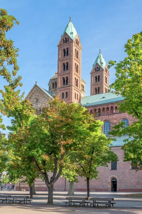 Framed Print : Speyer Cathedral, Speyer, Way of St. James, Rhineland-Palatinate, Germany Framed Print : Speyer Cathedral, Speyer, Way of St. James, Rhineland-Palatinate, Germany