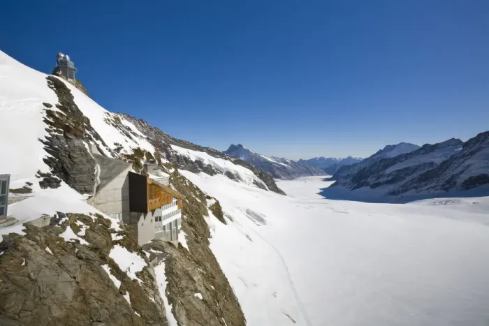 Framed Print : Sphinx Observatory & Aletsch Glacier, Jungfraujoch, Top of Europe, Grindelwald, Bernese Framed Print : Sphinx Observatory & Aletsch Glacier, Jungfraujoch, Top of Europe, Grindelwald, Bernese