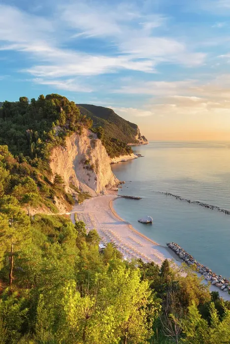 Framed Print : The Spiaggia del Frate beach, Adriatic sea, Numana, Riviera del Conero, Ancona province, Marche, Italy Framed Print : The Spiaggia del Frate beach, Adriatic sea, Numana, Riviera del Conero, Ancona province, Marche, Italy