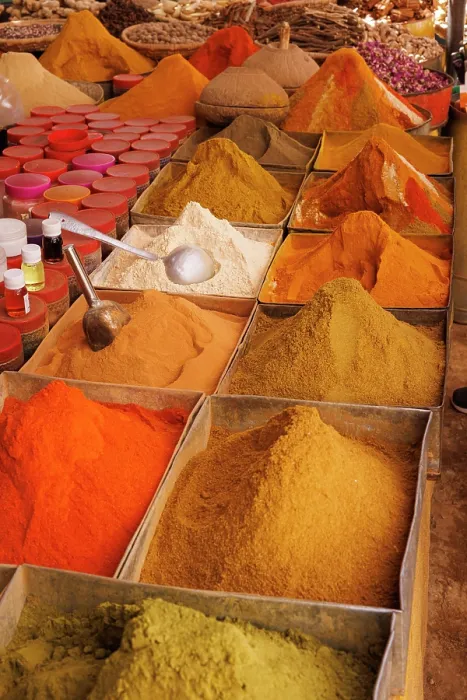 Framed Print : Spice market, Rissani, Morocco