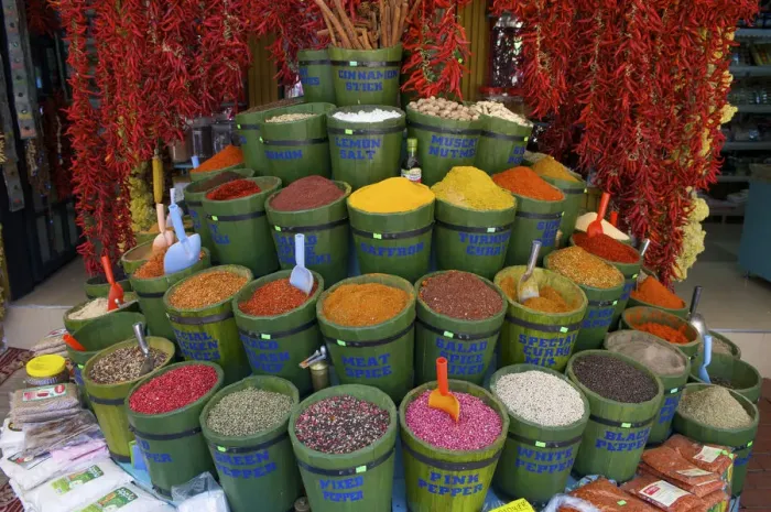 Framed Print : Spices, Market in Fethiye, Aegean, Turquoise Coast, Turkey Framed Print : Spices, Market in Fethiye, Aegean, Turquoise Coast, Turkey