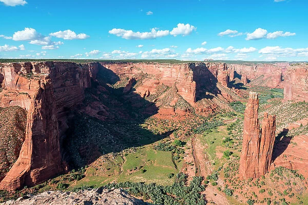 Spider Rock, Canyon de Chelly National Monument, Chinle, Arizona, USA