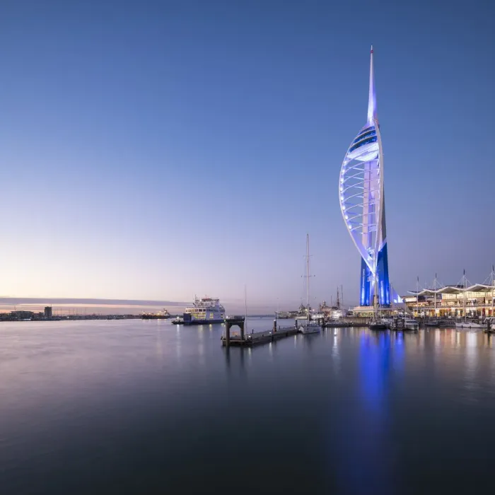 Framed Print : Spinnaker Tower, Portsmouth, England, UK