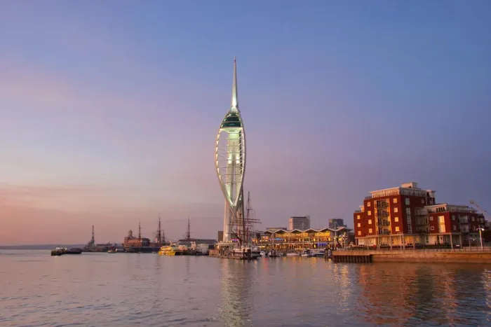 Framed Print : Spinnaker Tower, Portsmouth, Hampshire, England, UK Framed Print : Spinnaker Tower, Portsmouth, Hampshire, England, UK