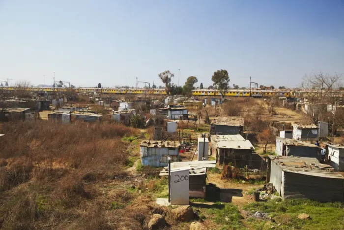 Framed Print : Squatter camp, Soweto, Johannesburg, Gauteng, South Africa Framed Print : Squatter camp, Soweto, Johannesburg, Gauteng, South Africa