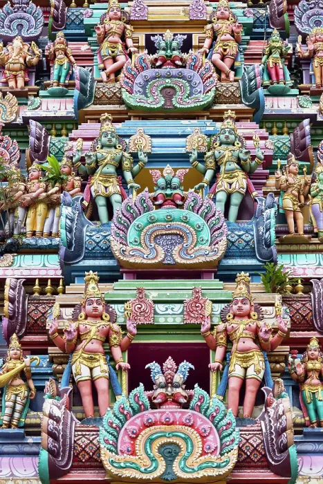 Framed Print : Sree Veera Hanuman Temple, Brickfields, Kuala Lumpur, Selangor, Malaysia Framed Print : Sree Veera Hanuman Temple, Brickfields, Kuala Lumpur, Selangor, Malaysia