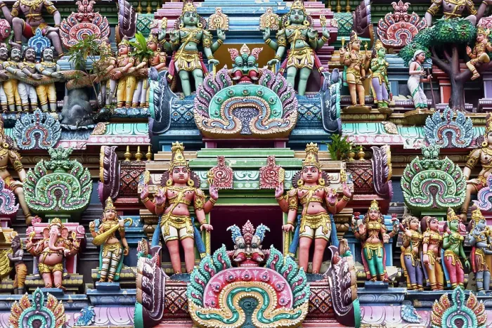 Framed Print : Sree Veera Hanuman Temple, Brickfields, Kuala Lumpur, Selangor, Malaysia Framed Print : Sree Veera Hanuman Temple, Brickfields, Kuala Lumpur, Selangor, Malaysia