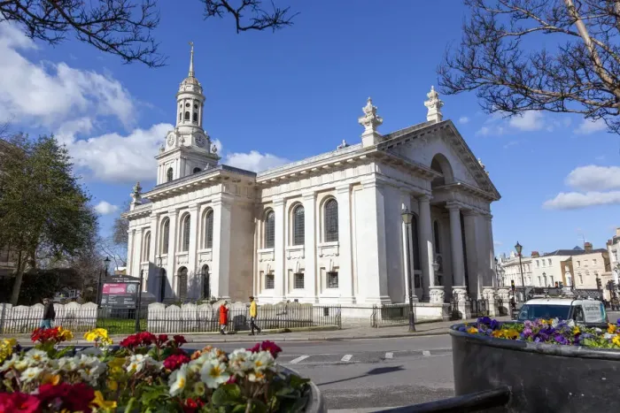 Framed Print : St. Alfage Parish Church, Greenwich, London, Great Britain, UK