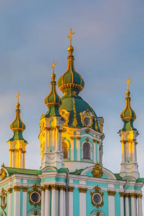 Framed Print : St. Andrews church, Kiev (Kyiv), Ukraine Framed Print : St. Andrews church, Kiev (Kyiv), Ukraine