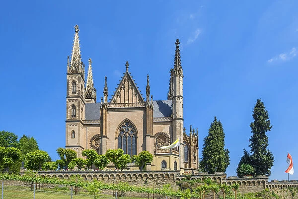 St. Apollinaris church, Remagen, Rhine valley, Eifel, Rhineland-Palatinate, Germany