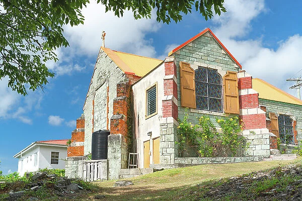 St. Barnabas Anglican Church in Liberta, Saint Paul, Antigua, Antigua & Barbuda, Caribbean, West Indies