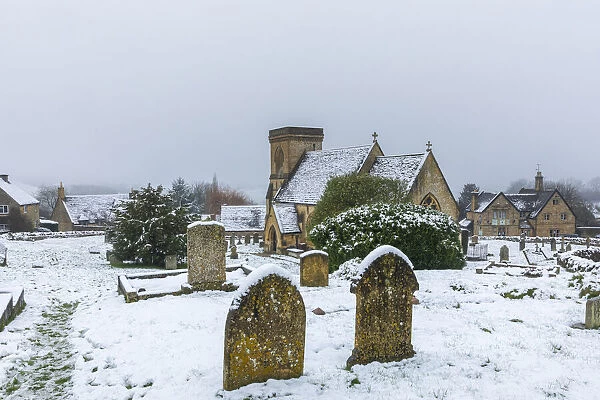 St Barnabas Church, Snowshill, The Cotswolds, Gloucestershire, England, UK