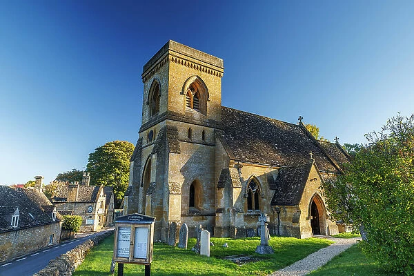 St Barnabas Church, Snowshill, Cotswolds, Gloucestershire, England