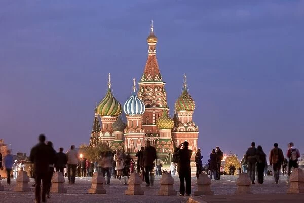 St. Basils Cathedral, Red Square, Moscow, Russia