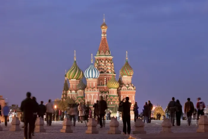 Framed Print : St. Basils Cathedral, Red Square, Moscow, Russia