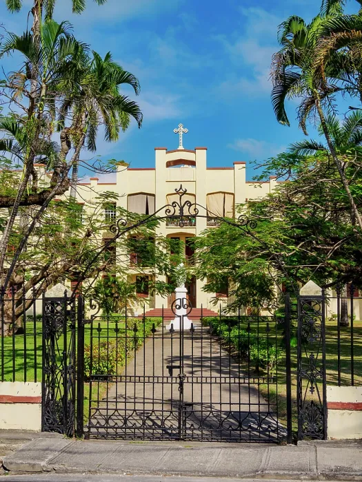 Framed Print : St. Catherine Academy, Belize City, Belize District, Belize