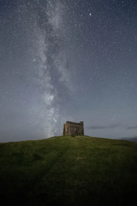 Framed Print : St. Catherines Chapel under the Milky Way, Abbotsbury, Dorset, England, UK Framed Print : St. Catherines Chapel under the Milky Way, Abbotsbury, Dorset, England, UK