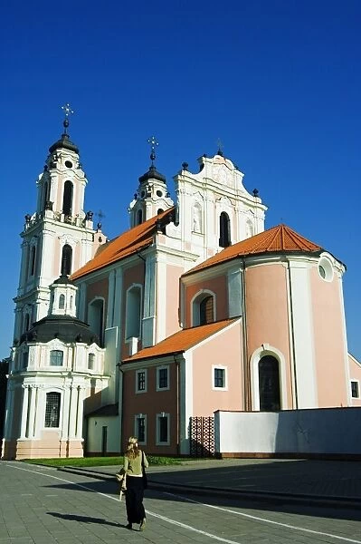 St Catherines Church part of Vilnius Unesco World Heritage Site