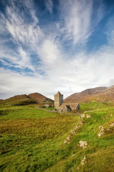Framed Print : St Clements Church, Rodel, Isle of Harris, Outer Hebrides, Scotland Framed Print : St Clements Church, Rodel, Isle of Harris, Outer Hebrides, Scotland