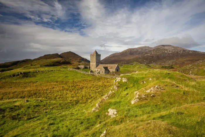 Framed Print : St Clements Church, Rodel, Isle of Harris, Outer Hebrides, Scotland Framed Print : St Clements Church, Rodel, Isle of Harris, Outer Hebrides, Scotland