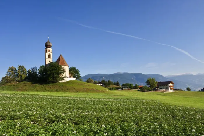 Framed Print : St. Costantin Church in Fia allo Sciliar, Bolzano district, South Tyrol, Trentino Framed Print : St. Costantin Church in Fia allo Sciliar, Bolzano district, South Tyrol, Trentino
