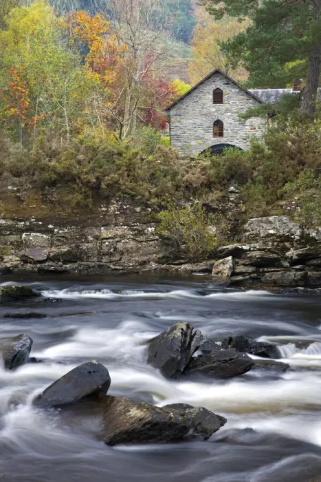 Framed Print : St Fillans Mill, now the Breadalbane Folklore Centre beside the Falls of Dochart at Killin, Stirling, Scotland. Autumn (October) 2010 Framed Print : St Fillans Mill, now the Breadalbane Folklore Centre beside the Falls of Dochart at Killin, Stirling, Scotland. Autumn (October) 2010
