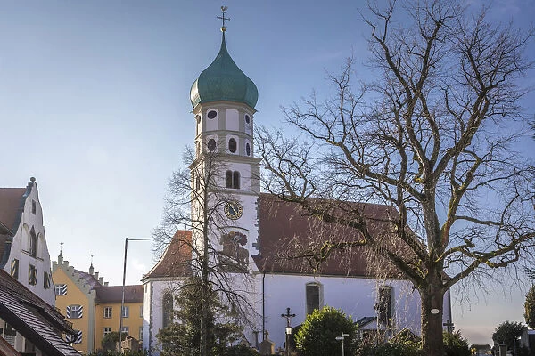 St. Georg Church, Wasserburg am Bodensee, Bavaria, Germany