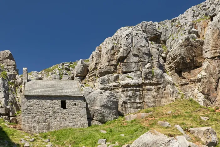 Framed Print : St. Govans Chapel, Pembrokeshire, Wales