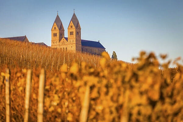 St. Hildegard Abbey near Ruedesheim, Rheingau, Hesse, Germany