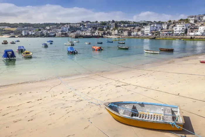 Framed Print : St Ives Harbor, Cornwall, England Framed Print : St Ives Harbor, Cornwall, England