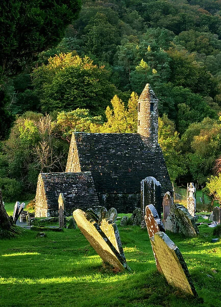 St. Kevin's Church, Early Medieval Monastic Settlement, Glendalough, County Wicklow, Ireland